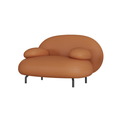 Divano arancione di divano di divano di divani in arancione in arancione