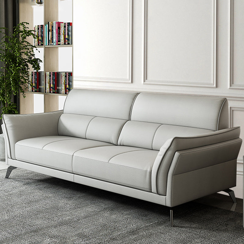 Divano in pelle resistente alla macchia del banco standard contemporanea