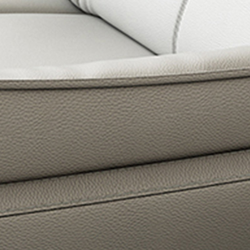 Divano in pelle resistente alla macchia del banco standard contemporanea