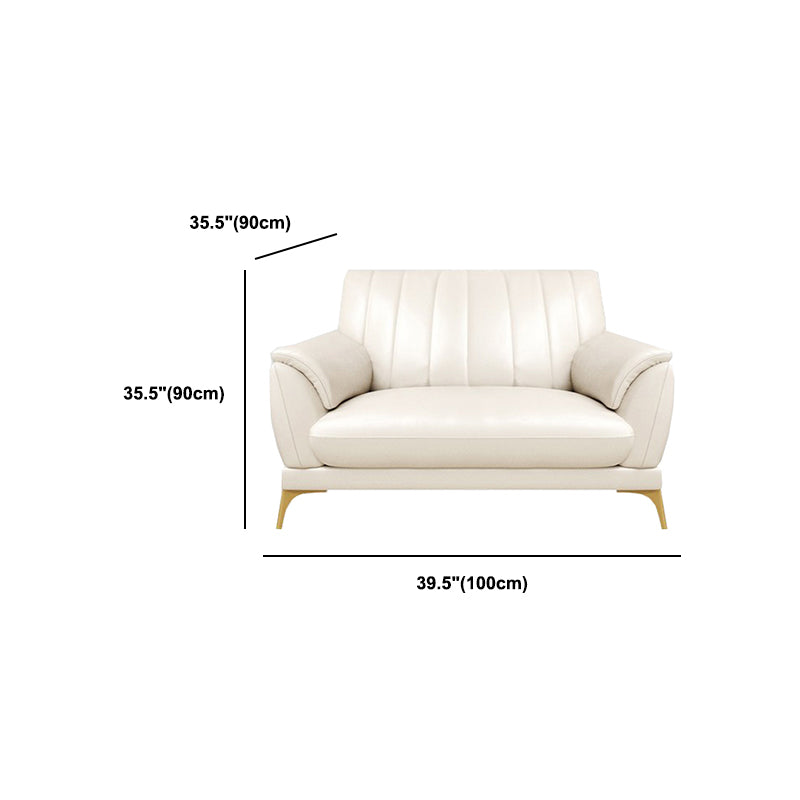 Divano resistente alle macchie in pelle Contemporanea Standard Cuschio Top ARM CETTO