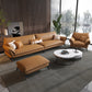 Contemporary Dark Brown Cushions Standard for Living Room Sofa