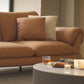 Contemporary Dark Brown Cushions Standard for Living Room Sofa