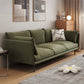 Contemporary Sofa CouchStandard Square Arm Settee Bench with Pillows Clearhalo 'furn' 'furn_sofas' 'Furniture' 'Living Room Furniture' 'Sofa' 'sofas' 5565847