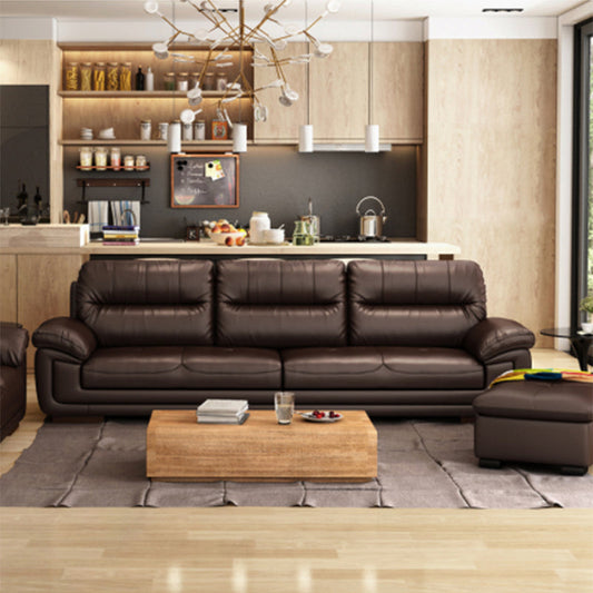 Cuscinetto marrone scuro contemporaneo cuscinetto posteriore cuscino standard braccio top cuscinetto