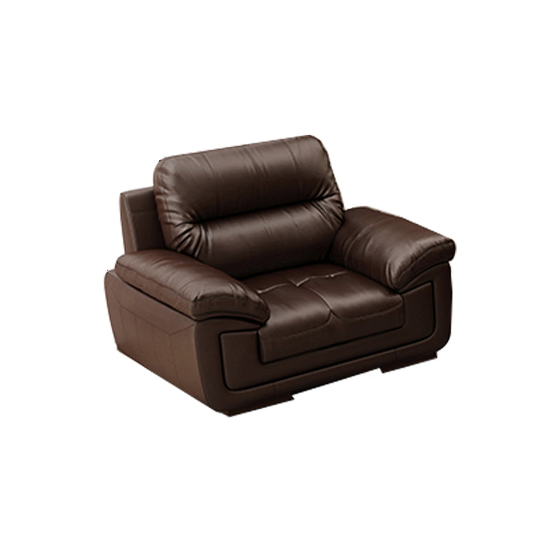 Cuscinetto marrone scuro contemporaneo cuscinetto posteriore cuscino standard braccio top cuscinetto