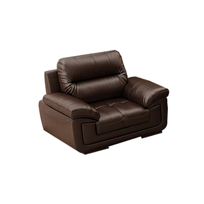 Cuscinetto marrone scuro contemporaneo cuscinetto posteriore cuscino standard braccio top cuscinetto