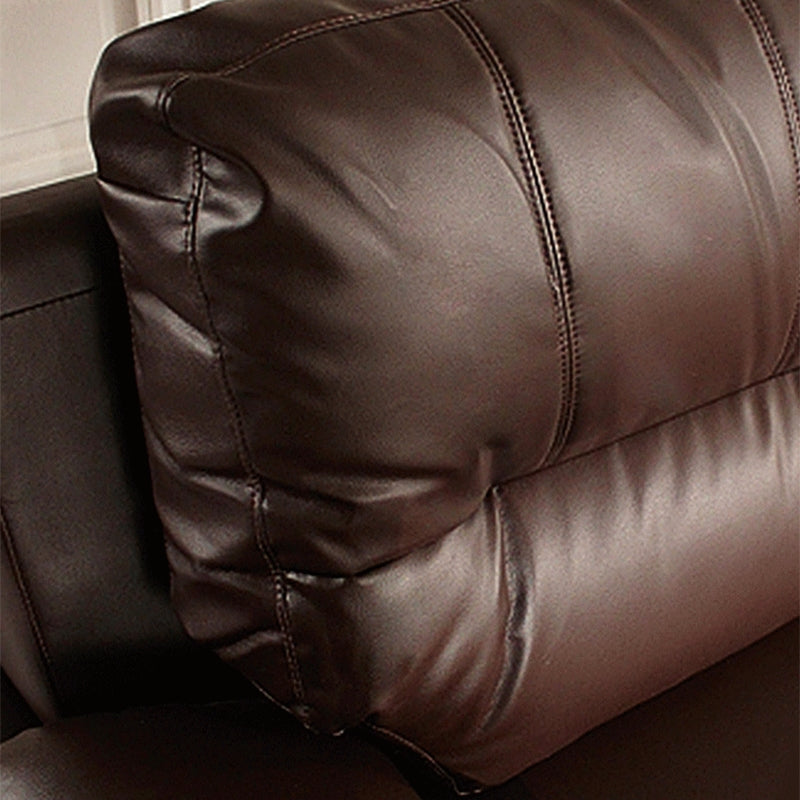 Cuscinetto marrone scuro contemporaneo cuscinetto posteriore cuscino standard braccio top cuscinetto