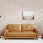 31.49" H Pillow Top Arm Sofa Brown Contemporary Standard Sofa