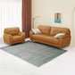 31.49" H Pillow Top Arm Sofa Brown Contemporary Standard Sofa