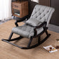 26.37"Wide Lounge Chair with Sled Base and Pillow Back Accent Chair