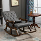 26.37"Wide Lounge Chair with Sled Base and Pillow Back Accent Chair