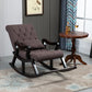 26.37"Wide Lounge Chair with Sled Base and Pillow Back Accent Chair