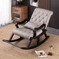 26.37"Wide Lounge Chair with Sled Base and Pillow Back Accent Chair