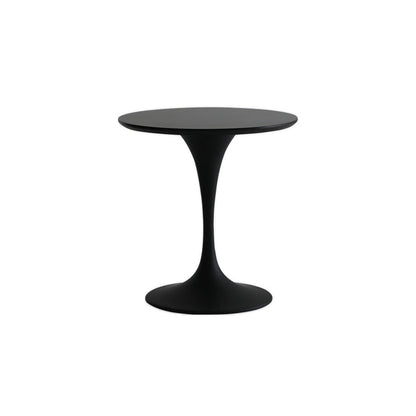 Modern Style with Pedestal Base Round Wooden Table Coffee Table Black Clearhalo 'Coffee & Accent Tables' 'Coffee Tables' 'coffee_tables' 'furn' 'furn_coffee_tables' 'Furniture' 'Living Room Furniture' 5566832