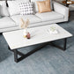 Single Coffee Table Slate Rectangular Coffee Table for Living Room Clearhalo 'Coffee & Accent Tables' 'Coffee Tables' 'coffee_tables' 'furn' 'furn_coffee_tables' 'Furniture' 'Living Room Furniture' 5567043