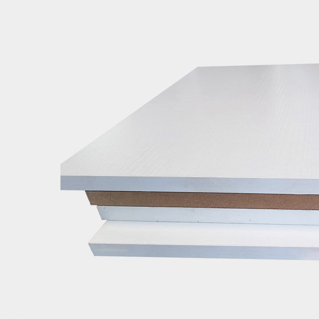 Scandinavian Manufactured Wood Floating Bookcase 9-inch Wide Bookshelf