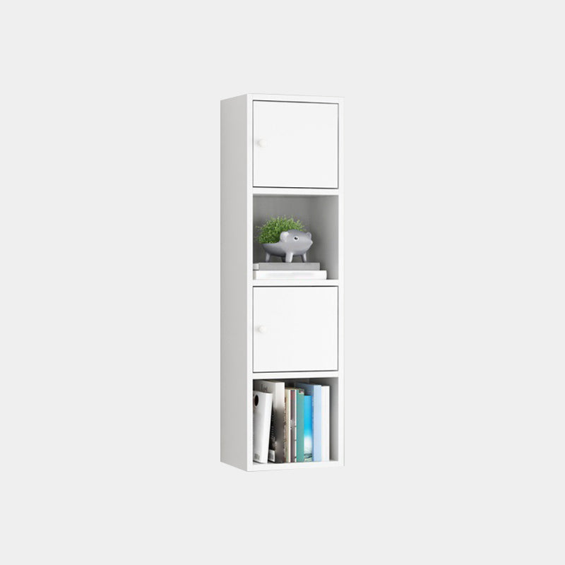 Scandinavian Manufactured Wood Floating Bookcase 9-inch Wide Bookshelf