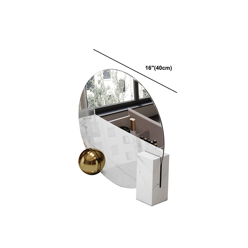 大理石 /アクリルの現代化された化粧虚栄心寝室用の2つの引き出し付きセット