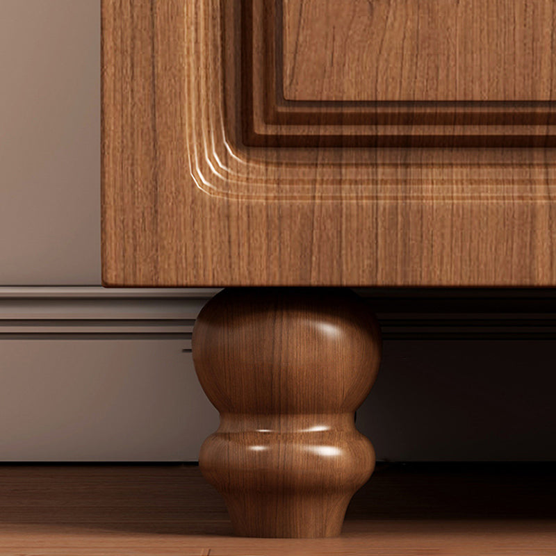 Wood 2/1 - Door and 3/4 - Drawer Accent Cabinet, 16" Wide Accent Cabinet Clearhalo 'Cabinets & Chests' 'cabinets_chests' 'furn' 'furn_cabinets_chests' 'Furniture' 'Living Room Furniture' 5567892