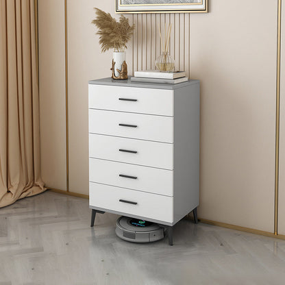 黒いまっすぐな脚ストレージキャビネットを備えたモダンな木製のアクセントキャビネット