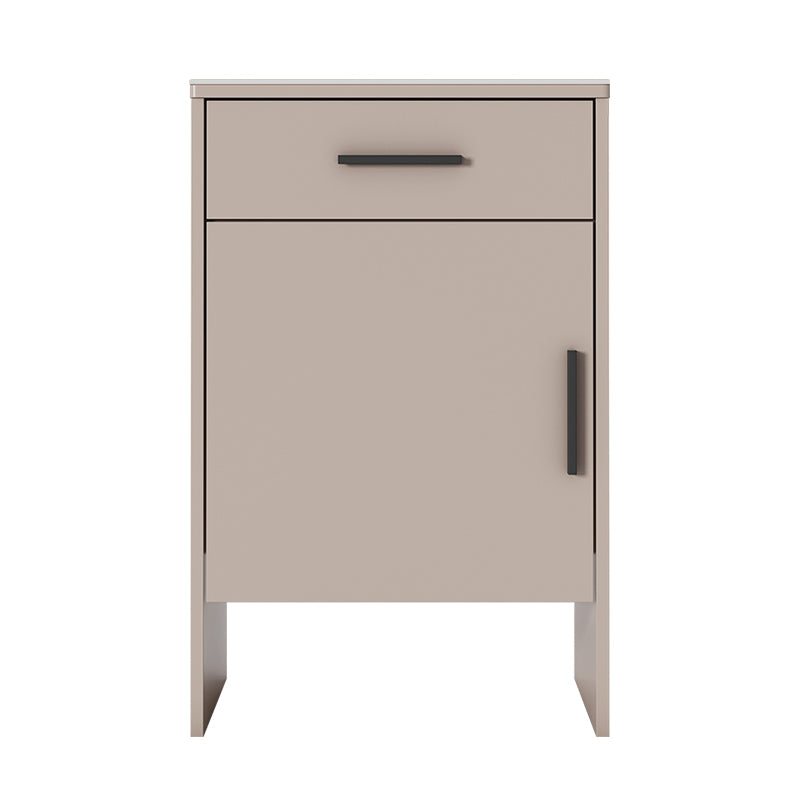Modern Stone Top Accent Cabinet with Drawer Storage Cabinet 18.9" Long Clearhalo 'Cabinets & Chests' 'cabinets_chests' 'furn' 'furn_cabinets_chests' 'Furniture' 'Living Room Furniture' 5568019