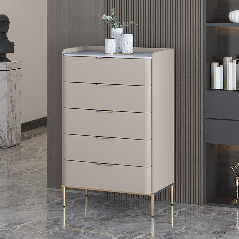 Modern Accent Chest with 3/4/5 Drawers and Straight Legs Chest Clearhalo 'Cabinets & Chests' 'cabinets_chests' 'furn' 'furn_cabinets_chests' 'Furniture' 'Living Room Furniture' 5568032