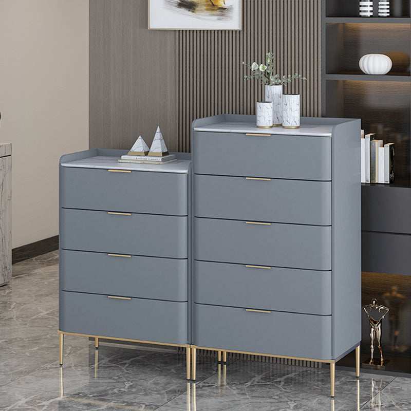 Modern Accent Chest with 3/4/5 Drawers and Straight Legs Chest Clearhalo 'Cabinets & Chests' 'cabinets_chests' 'furn' 'furn_cabinets_chests' 'Furniture' 'Living Room Furniture' 5568037