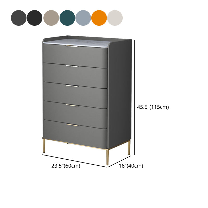 Modern Accent Chest with 3/4/5 Drawers and Straight Legs Chest Clearhalo 'Cabinets & Chests' 'cabinets_chests' 'furn' 'furn_cabinets_chests' 'Furniture' 'Living Room Furniture' 5568069