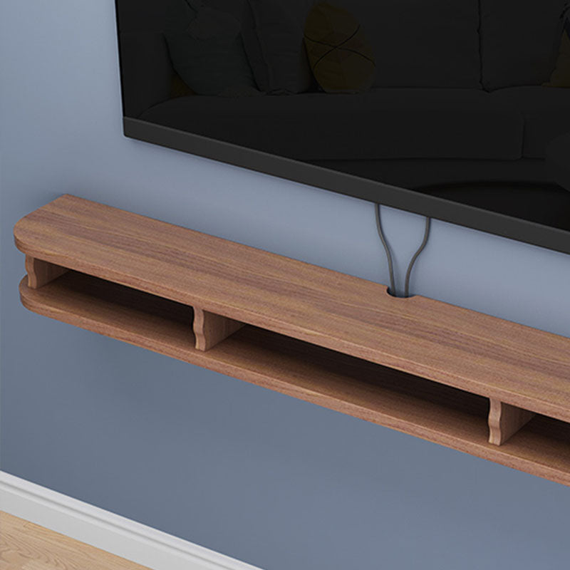 9" D Modern Wooden TV Stand Open Storage Wall Mounted TV Console Clearhalo 'furn' 'furn_tv_stands_entertainment_centers' 'Furniture' 'Living Room Furniture' 'TV Stands & Entertainment Centers' 'TV Stands & Media Storage Furniture' 'tv_stands_entertainment_centers' 5568169