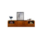 16" / 16.5" D TV Stand Solid Wood TV Console with Drawers and Doors for Living Room 88"L x 16.5"W x 24"H Walnut Clearhalo 'furn' 'furn_tv_stands_entertainment_centers' 'Furniture' 'Living Room Furniture' 'TV Stands & Entertainment Centers' 'TV Stands & Media Storage Furniture' 'tv_stands_entertainment_centers' 5568379