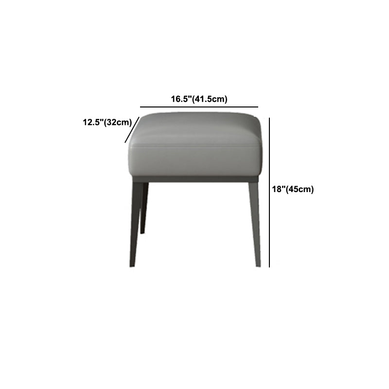 Contemporary White Makeup Table With Drawers 15.74 W x 30.70" H for Bedroom