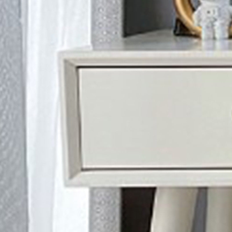 Hedendaagse witte make-up ijdelheid met 2 opbergladen massief houten dressoir