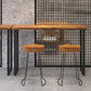 Industrial Style Solid Wood Bar Table Rectangle Bar Dining Table for Indoor Clearhalo 'Bar Furniture' 'Bar Tables' 'bar_tables' 'furn' 'furn_bar_tables' 'Furniture' 'Kitchen & Dining Furniture' 5569203