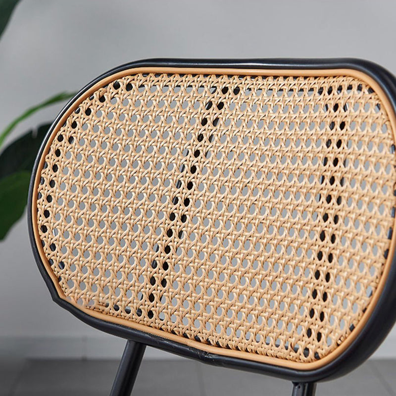 Scandinavian Low Back Armless Stool Velvet Upholstered Counter Stool Clearhalo 'Bar Furniture' 'Bar Stools' 'bar_stools' 'furn' 'furn_bar_stools' 'Furniture' 'Kitchen & Dining Furniture' 5569306