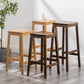 Industrial Square Backless Stool Wooden Footrest Barstool for Living Room Clearhalo 'Bar Furniture' 'Bar Stools' 'bar_stools' 'furn' 'furn_bar_stools' 'Furniture' 'Kitchen & Dining Furniture' 5569918