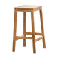 Industrial Square Backless Stool Wooden Footrest Barstool for Living Room Clearhalo 'Bar Furniture' 'Bar Stools' 'bar_stools' 'furn' 'furn_bar_stools' 'Furniture' 'Kitchen & Dining Furniture' 5569925