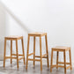 Industrial Square Backless Stool Wooden Footrest Barstool for Living Room Clearhalo 'Bar Furniture' 'Bar Stools' 'bar_stools' 'furn' 'furn_bar_stools' 'Furniture' 'Kitchen & Dining Furniture' 5569937