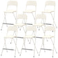 Industrial Folding Wood Stool Backrest Counter Stool for Restaurant White 8 Piece Set Clearhalo 'Bar Furniture' 'Bar Stools' 'bar_stools' 'furn' 'furn_bar_stools' 'Furniture' 'Kitchen & Dining Furniture' 5569975