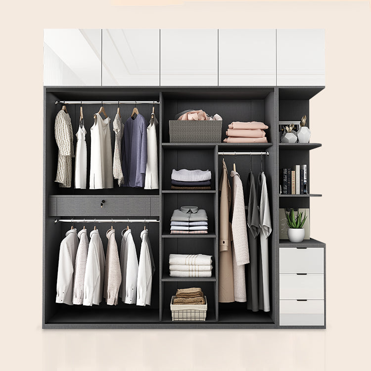 Moderne Hausgarderobe Schrank entwickelte Holzgarderobe mit Schublade