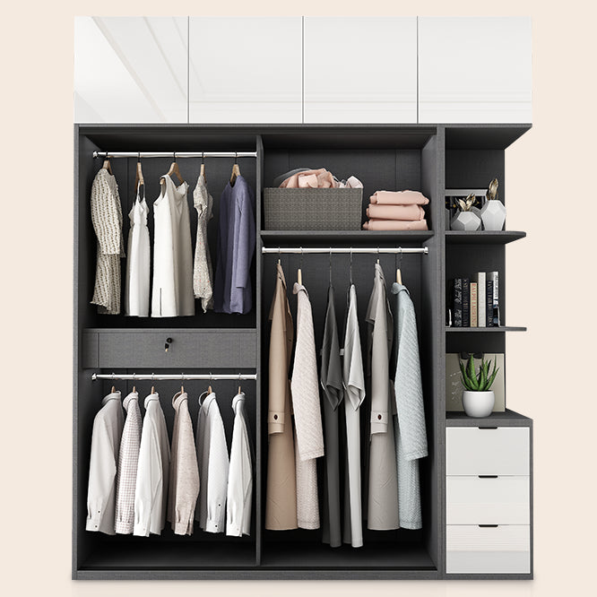 Moderne Hausgarderobe Schrank entwickelte Holzgarderobe mit Schublade