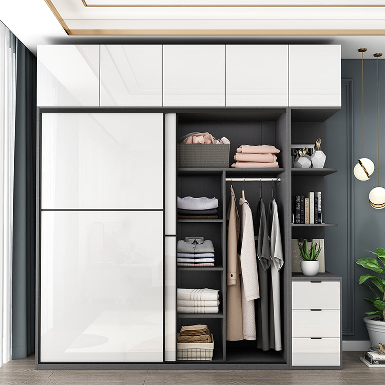 Moderne Hausgarderobe Schrank entwickelte Holzgarderobe mit Schublade