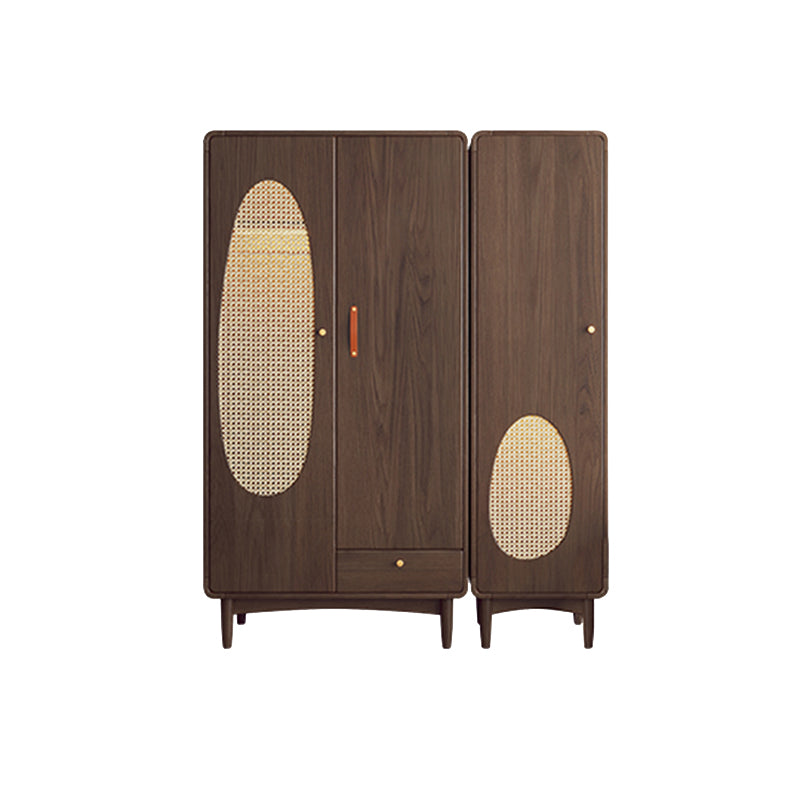 Gabinete tropical con gabinete de almacenamiento de madera de pino con bisagras para el hogar