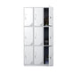 Steel White Storage Cabinet with Hinged Door Modern Cabinet for Bathroom