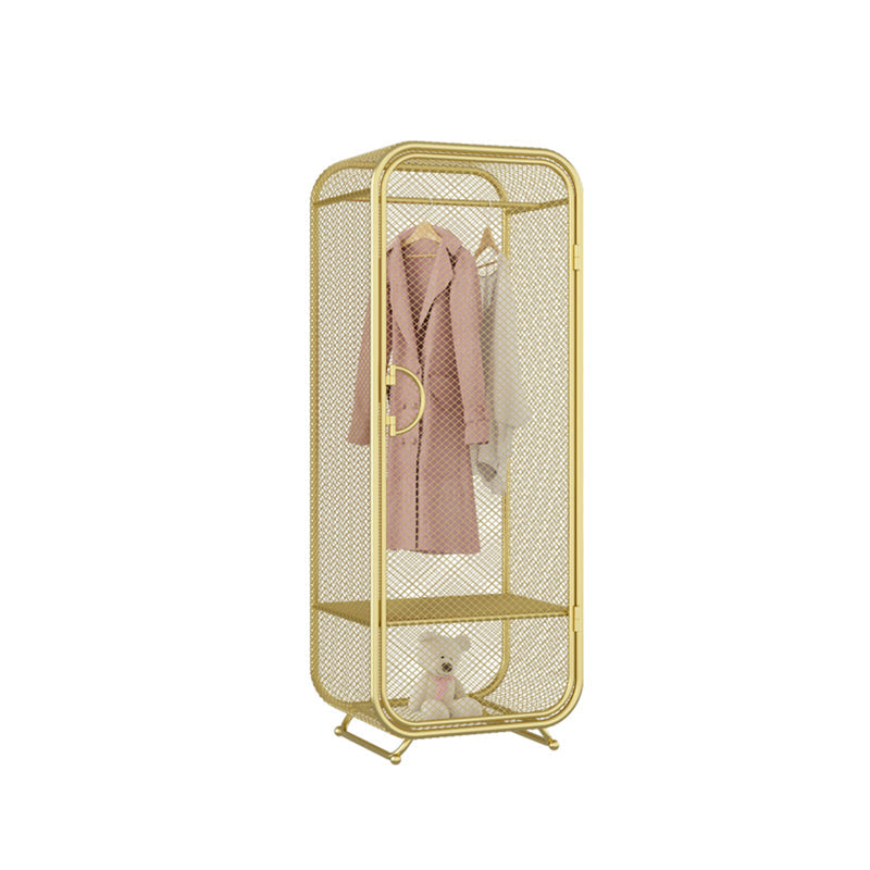 Armoire de rangement en métal moderne pour armoire finale mate de chambre à coucher