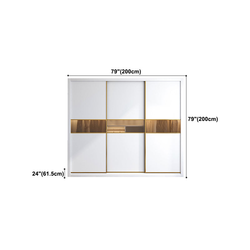 Armario corredizo con cajón Armario moderno