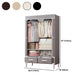 Modern Bedroom Wardrobe Armoire Steel Frame Wardrobe with Drawers Clearhalo 'Armoires & Wardrobes' 'armoires_wardrobes' 'Bedroom Furniture' 'furn' 'furn_armoires_wardrobes' 'Furniture' 5570277
