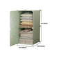 Modern Style Wardrobe Green Colour Plastic Bedroom Wardrobe Closet Clearhalo 'Armoires & Wardrobes' 'armoires_wardrobes' 'Bedroom Furniture' 'furn' 'furn_armoires_wardrobes' 'Furniture' 5570313