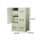 Modern Style Wardrobe Green Colour Plastic Bedroom Wardrobe Closet Clearhalo 'Armoires & Wardrobes' 'armoires_wardrobes' 'Bedroom Furniture' 'furn' 'furn_armoires_wardrobes' 'Furniture' 5570325
