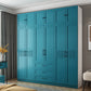 Manufactured Wood Blue Storage Cabinet Coastal Cabinet with Hinged Door Clearhalo 'Armoires & Wardrobes' 'armoires_wardrobes' 'Bedroom Furniture' 'furn' 'furn_armoires_wardrobes' 'Furniture' 5570370