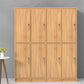 Manufactured Wood Light Wood Finish Cabinet Modern Storage Cabinet with Hinged Door Clearhalo 'Armoires & Wardrobes' 'armoires_wardrobes' 'Bedroom Furniture' 'furn' 'furn_armoires_wardrobes' 'Furniture' 5570461